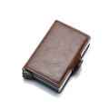 PU Cuir Moneyalloy Small Wallet Card Holder Portefeuille